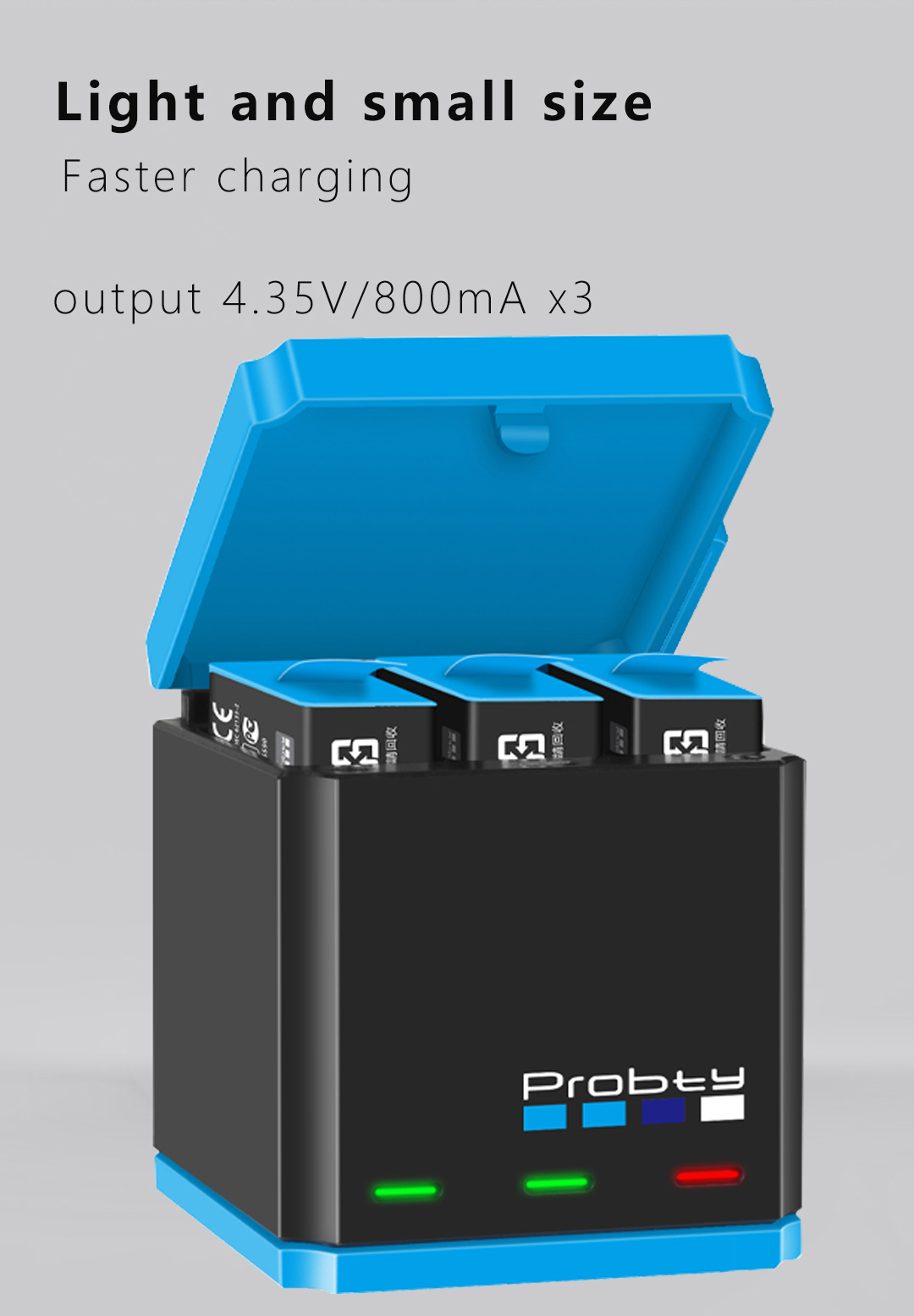For GoPro 12 11 10 Charger, Fa - Sports Equipment Cabinet 评论和价格