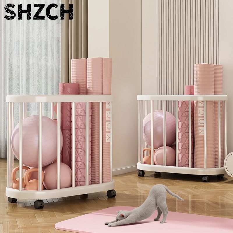 Yoga Storage Basket Yoga Mat S - Sports Equipment Cart 评论和价格