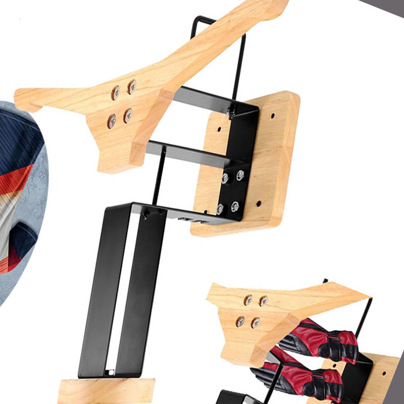 Wood Motorcycle Helmet Holder  - Sports Equipment Holder 评论和价格