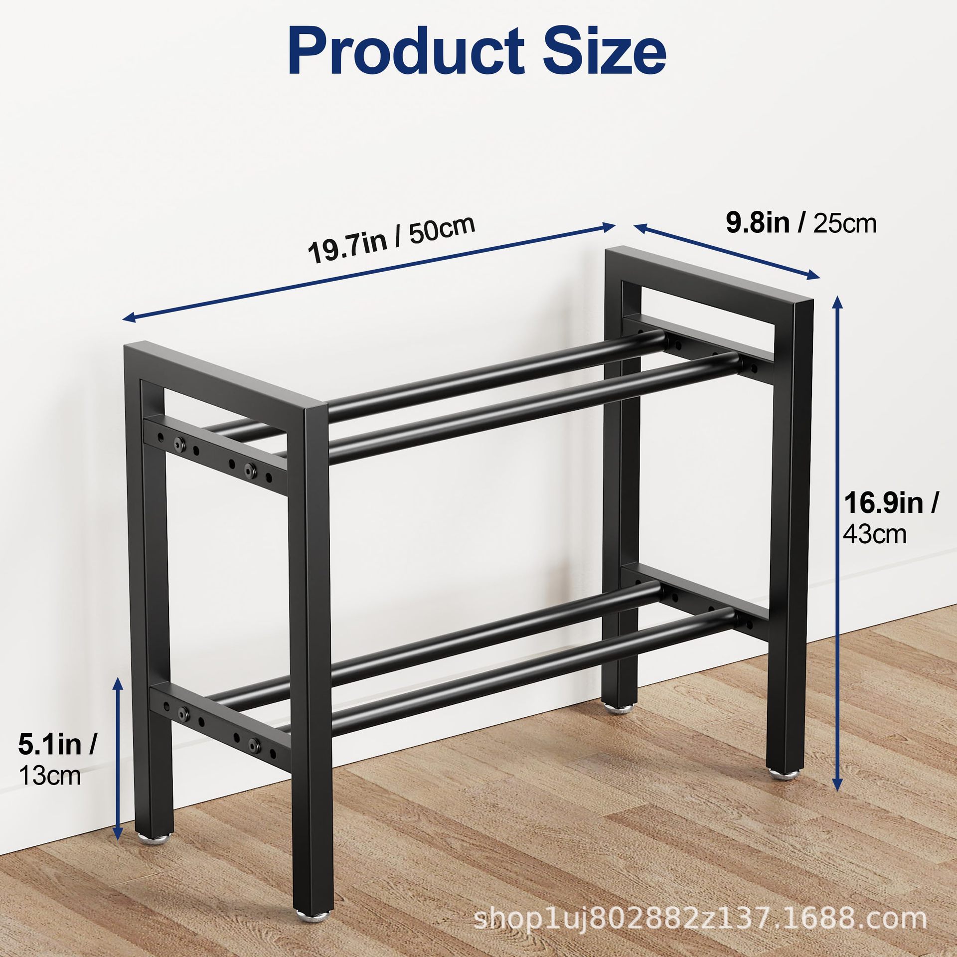 Adjustable Metal Dumbbell Rack - Sports Equipment Holder 评论和价格