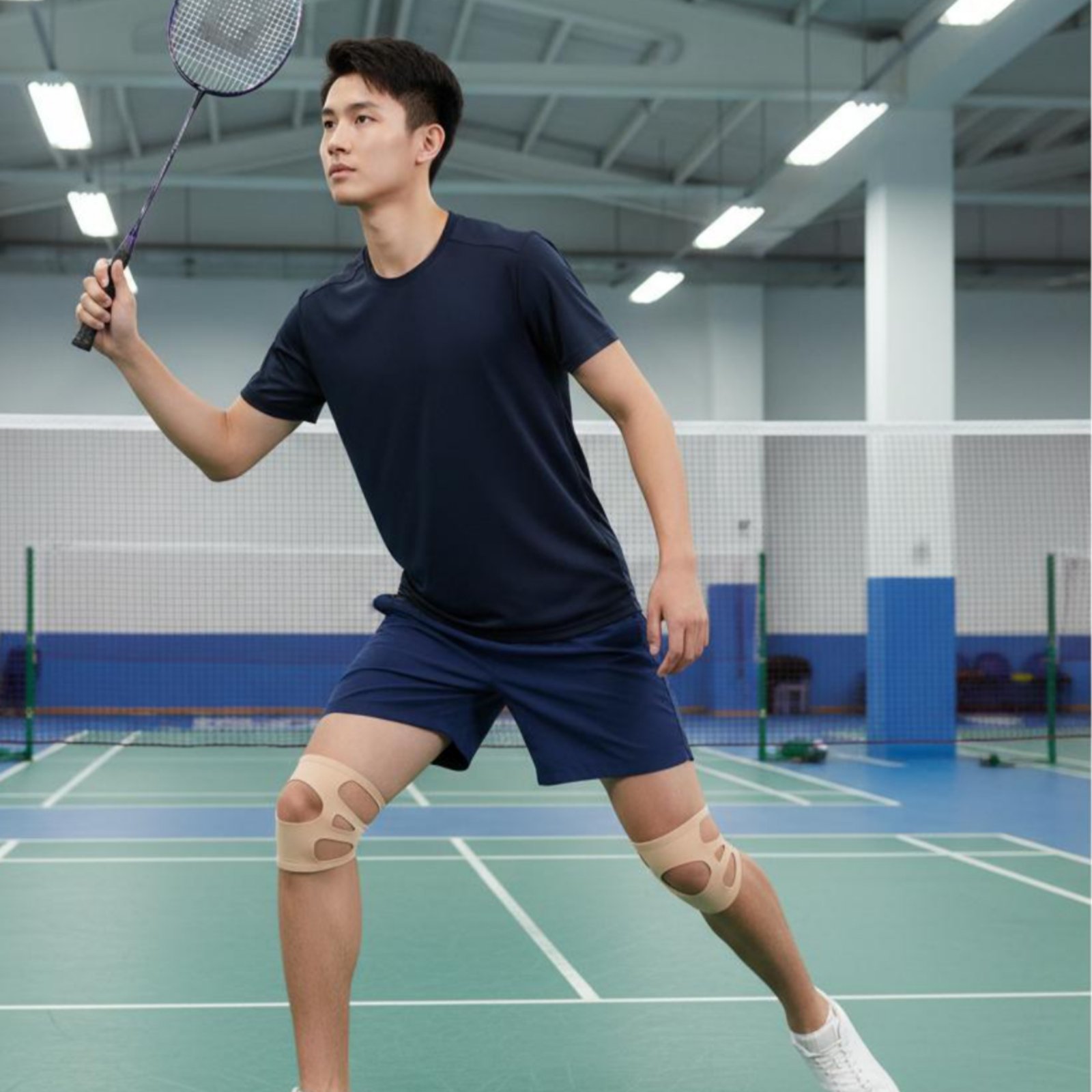 Silicone Knee Brace Year-Round - Sports Equipment Knee Support 评论和价格