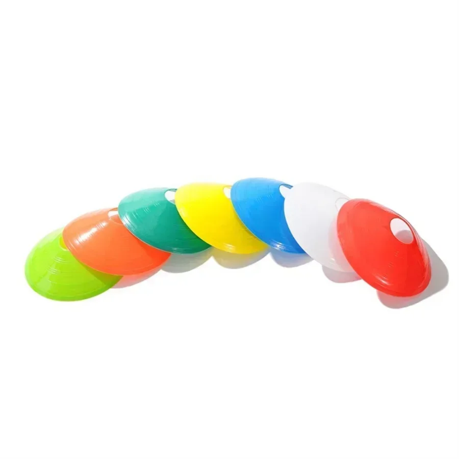 10Pcs Soccer Cones Disc Footba - Sports Equipment Holder 评论和价格