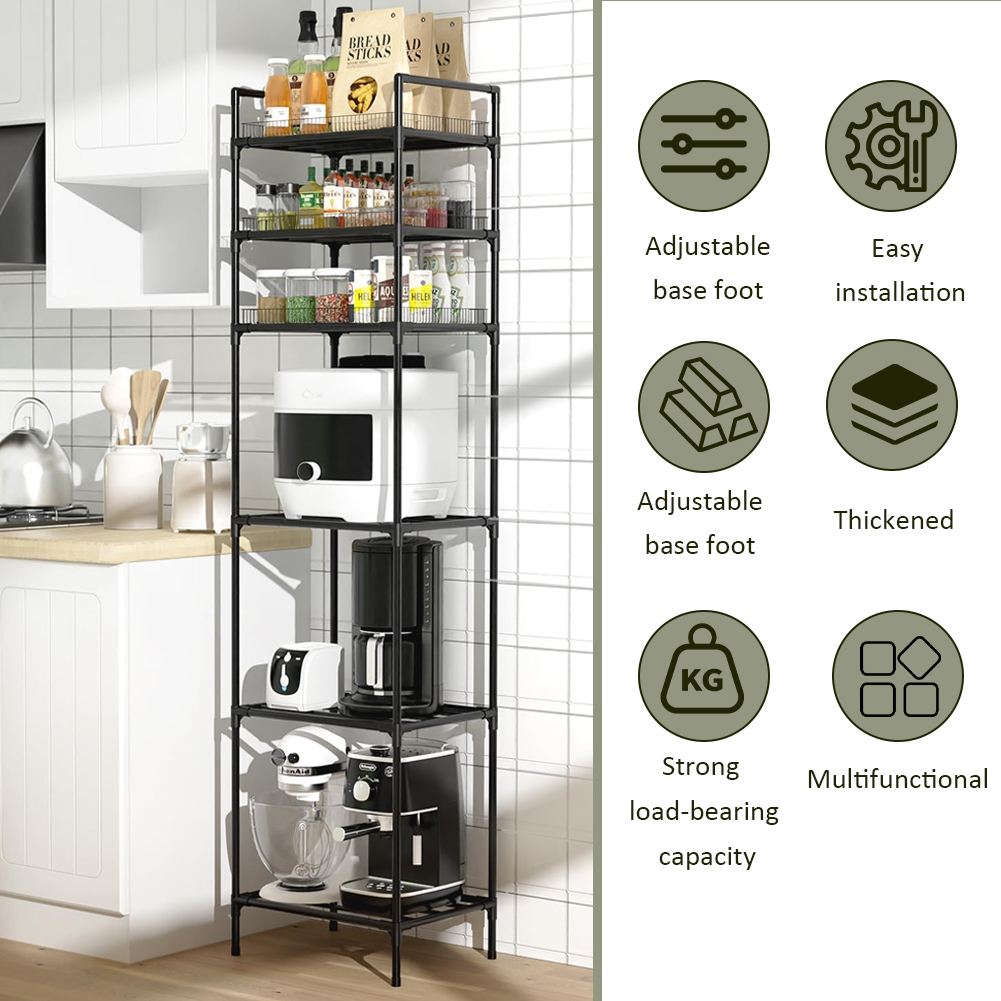 6 Tier Metal Storage Shelf Flo - Sports Equipment Cabinet 评论和价格